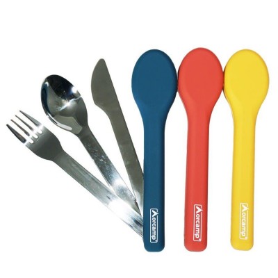 Orcamp Kamp Çatal Kaşık Seti Sarı OUT-1970