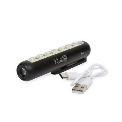 Watton Mıknatıslı Şarjlı Cep Feneri Type-C WT-333