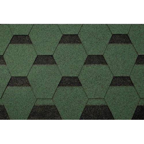 Çukurova Şıngıl (Shingle) Petek Model Yeşil 2.61 M2 Çukurova Şıngıl (Shingle) Petek Model Yeşil 2.61 M2